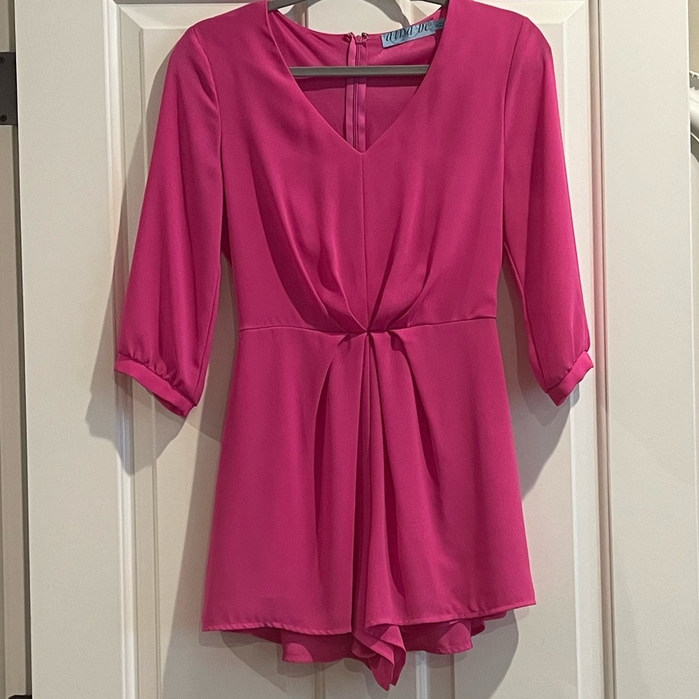 Alna Be Hot Pink Romper
